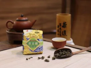 自然農法炭焙黃金鑽烏龍茶